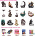 OTOFY Mythical Dragon Backflow Incense Holder Figurine Incense Burner Holder Gothic Home Decor (Chinese Dragon)...