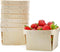 Cornucopia Brands Quart Wooden Berry Baskets (8-Pack); 5.75-Inch Square Vented Wood Boxes for Fruit Picking, Easter or Arts & Crafts...