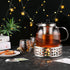 Stainless Steel Teapot Warmer, Metal Teapot Heater with Tealight Holder Stainless Steel Candle Base Coffee Tea Warmer for Glass Teapot, Stainless ...