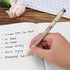 Extra Fine Point Writing Pens: 6 Black Ultra Thin 0.25mm No Bleed Smooth Annotation Bible Journaling Study Supplies Waterproof 01 Micro Line Needl...