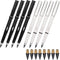 Everlasting Pencils,Inkless Pencil Set(8Pcs Everlasting Pencils with Eraser+8 Pcs Replaceable Nibs)...