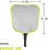 Pool Skimmer Net Heavy Duty, Aluminum Reinforced Frame Pool Cleaning Net, Super Sturdy & Durable Pool Nets for Cleaning...