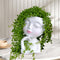 Face/ Head Planters, Women Face Small Plant/ Flower Pots with Drainage for Indoor Outdoor Succulents, White Vase Decor for Women Gifts(7 Inch)...