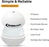 Silicone Ice Molds Set of 2 - Circle Ice Cube Molds for Large Round Ice Balls - Ideal Sphere Shaped Big Ice Balls for Whiskey, Bourbon, Scotch, an...