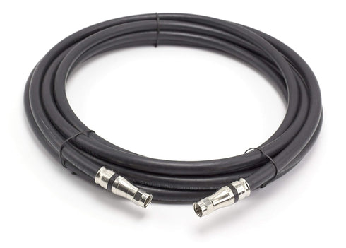 THE CIMPLE CO 3 Feet - RG-11 Coaxial Cable F Type Cable High Definition with RG11 Coax Compression Connectors - (Black)...