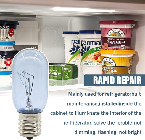 241552802 25w Refrigerator Bulb LED for Whirlpool Electrolux Kenmore Frigidaire Replacement...