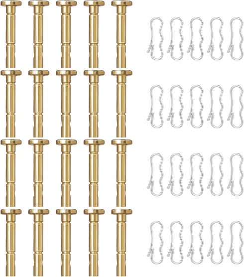 20 pcs Shear Pins for Snowblower - Shear Pins & Cotter Pins Compatible with Craftsman Troy Bilt Snow Blower Snow Thrower, Replaces 738-04124A 714-...