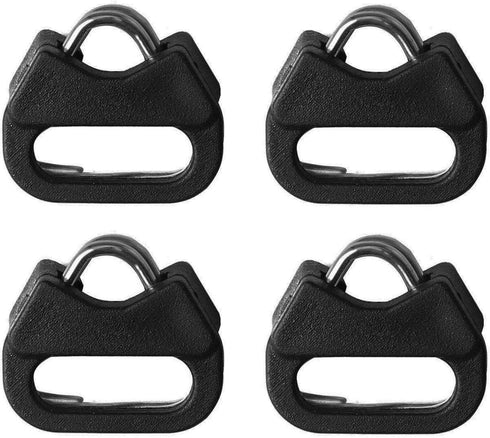4pcs Camera Strap Triangle Split Ring Hooks with Plastic Bracket Camera Straps Luggage Accessories...