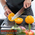 Chef Knife,10 inch High Carbon Stainless Steel Kitchen Knife, Sharp Cutting Knife W/Ergonomic Handle for Household or Business (Black)...