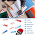Self Inking Office Stamp Set for Approved Paid Completed Copy Faxed Scanned 8 PCS Stamps Busines Stamps Message Account Work Stamp...