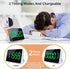 Rechargeable Digital Kitchen Timer for Cooking, Magnetic Timers with Countdown/up, Kids Timer with 5”LED Display 3 Brightness 4 Volume Adjustable ...