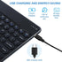 Bluetooth Keyboard and Mouse Combo,Rechargeable keyboard mouse combo,Ultra-Slim Portable Compact Wireless Mouse Keyboard Set for iPad/iPad Pro/iPa...