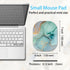 Small Mouse Pad?Mini Mouse Pad 6 x 7 Inch?for Laptop Keyboard Tray Wireless Mouse Home Office Travel?with Non-Slip Rubber Base, Waterproof Mouse M...
