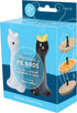 R&M International Black and White Pie Bird Vents, Set of 2...