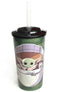 Funky Star Wars The Child Baby Yoda 16 oz. Sports Tumbler with Lid and Straw...