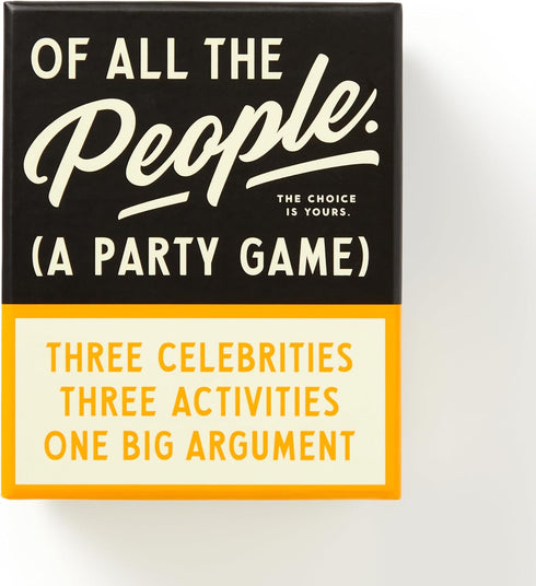 Brass Monkey of All The People – Social Party Game with 450+ Game Card Prompts of Assigning Celebrities to Random Activities Inspired by Kiss Marr...