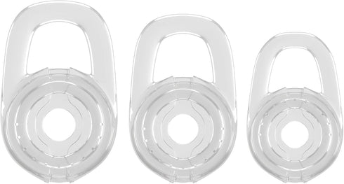 Replacement Hooks Ear Gels for Bluetooth Headset Headphones 6PC Earhooks + 12PC S M L Ear Gels Fit for M155 M165 M1100 M100 M55 M28 M25 Voyager Ed...