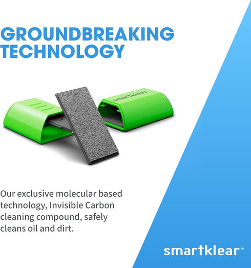SmartKlear Smart Phone Screen Cleaner - for iPhones, Androids, and More - Cleaner with Carbon Microfiber Tech - Lime Green - 1 Count...