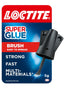 Loctite Super Glue Brush On, Superglue with Applicator Brush, Fast-Drying Clear Glue for Metal, Plastic and More, Easy-to-Use Strong Glue with Eas...