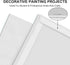 Artkey Canvas Boards 5x7 Inch 12-Pack, 10 oz Primed 100% Cotton White Blank Canvases for Painting, Art Paint Canvas Panels for Acrylic Oil Waterco...