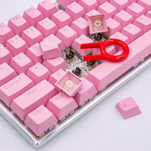 Granvela Keycaps, ABS Keycap Sets for Mechanical Keyboards | 104 Keys | ANSI US-Layout | Macaron | for RGB Backlit | Campatible with 100% 75% 65% ...