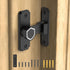 90 Degree Flip Barn Door Lock, Sturdy 304 Stainless Steel Gate Latch, Home Security Sliding Door Lock Best for Barn, Bathroom, Bedroom, Cabinet, G...