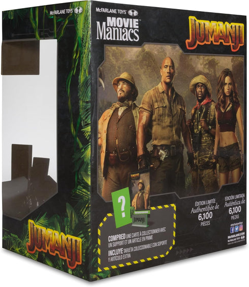 McFarlane Toys - Movie Maniacs Professor Sheldon Oberon (Jumanji) 6in Posed Figure...