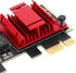 2.5Gb Network Card PCIe Realtek RTL8125B Chip 2500/1000/100Mbps 2.5GBase-T Network Adapter RJ45 LAN Support PXE pour Windows/Linux/MAC...