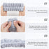 6 Pcs Terry Cloth Headband Face Wash Headband and Wristband Set, Skincare Headbands, Makeup Headband Spa Headband and Wristband Set, Hair Band for...