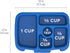 Bentgo Kids Tray with Transparent Cover (Blue)...