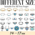 78 Pcs Vintage Turquoise Rings Set Women Western Rings Bohemian Silver Oval Gemstone Rings Boho Joint Knuckle Rings Midi Stacking Rings for Women...