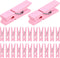 50pcs Pink Wooden Small Clothespins Photo Clips Wood Paper Peg Pin Craft Clips for Wall Hanging Pictures Clothing Jewelry Items Home Party Wedding...
