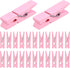 50pcs Pink Wooden Small Clothespins Photo Clips Wood Paper Peg Pin Craft Clips for Wall Hanging Pictures Clothing Jewelry Items Home Party Wedding...