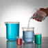 Plastic Beakers Set - Education, Research Equipment, Industrial & Academic Labs - Polypropylene Plastic - Science Lab Equipment, Home Experiments,...