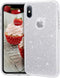 MATEPROX Compatible with iPhone Xs case,Compatible with iPhone X Glitter Bling Sparkle Cute Girls Women Protective Case -Silver...