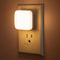 LED Night Lights Plug into Wall, Nightlights With Light Sensor Dusk to Dawn, 0.3W Square Plug in Night Light for Kids, 3000K Warm White Night Ligh...