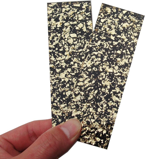 NC HAISDA Acrylic Knife scales Handle Material Slabs Knives Custom DIY Tool for Knife Makrer Blanks Blades pack of 2 Gold...