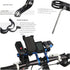 Bike Handlebar Extender,Bike Handlebar Extender with Double Mounting Clamp Bracket,For Bike Mounts,Extender Bars, Headlights,Light Lamp,Bicycle Ac...