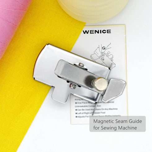 Sewing Magnetic Seam Guide for Sewing Machine,WENICE 1 Pieces Sewing Machine Accessories of Guide Sewing Foot...