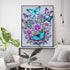 Butterfly Stamped Cross Stitch Kits - Flowers Needlepoint Counted Cross Stitch Kits for Beginners Adults Patterns Dimensions Needlecrafts Embroide...