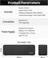 Raymate Bluetooth Speakers, 20W IPX7 Waterproof Speaker Wireless Bluetooth-V5.0, HiFi Stereo Sound, 1000mins Playtime, Portable Speaker for Home, ...