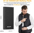 Heated Vest Battery Pack,10000mAh 5V 2A Power Bank Specially Designed for Heated Jacket, Heated Clothes,Heated Coat,Heated Pants....