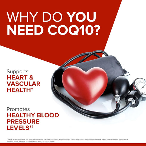 Qunol Ultra CoQ10 100mg Softgels- 3x Better Absorption, Antioxidant for Heart Health & Energy Production, Coenzyme Q10 Vitamins and Supplements, 3...