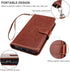 Bocasal for iPhone 11 Pro Max Wallet Case with Card Holder PU Leather Kickstand Shockproof Protective Wrist Strap Flip Cover for iPhone 11 Pro Max...