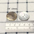 New Upick 11/13/15/23mm 100pcs Shell Buttons Sewing Craft Buttons 2 Holes (23mm)...