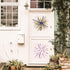 FINGERINSPIRE 4PCS Starburst Painting Stencils 11.8x11.8 inch Large Nordic Snowflake Drawing Template Decorative Star Pattern Stencil for Painting...
