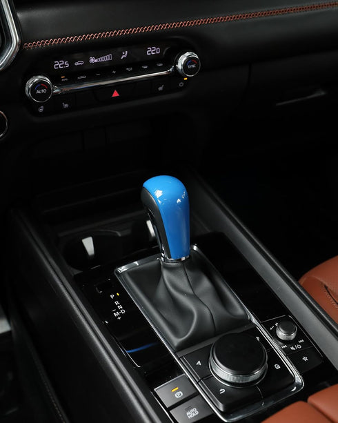 for Mazda CX50 2023 2024 Interior Center Console Gear Shift Knob Cover Gear Panel Cap Trim, Interior Sporty Accessories for 2023 2024 Mazda CX-50 ...