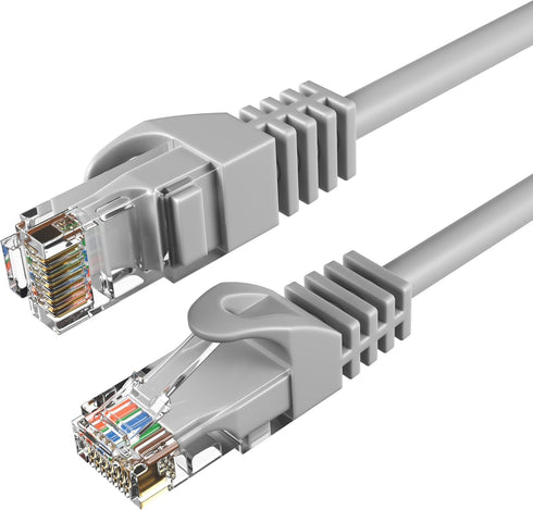Cables Direct Online Cat6 25FT Network Ethernet Patch Cable, 550Mhz Internet Wire, Compatible with PC, Laptop, Modem, Router, TVs, Printer Cord, C...