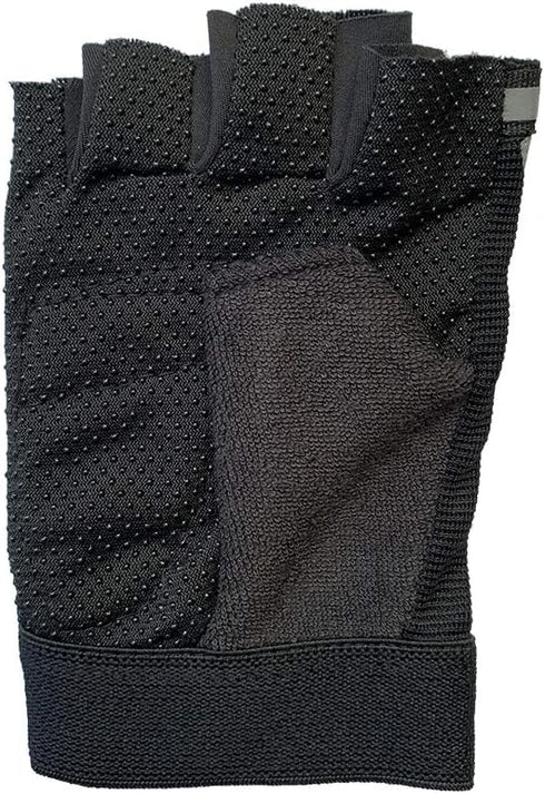2Pairs Kids Cycling Gloves Half Finger Sport Gloves Non-Slip Gel Gloves Mountain Bike Gloves with Wolf Head Pattern for Children Boys Riding Bikin...