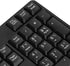 Arabic Keyboard USB Wired, 104 Keys Ultra Slim Full Size Keyboard with Numeric Keypad for Desktop Computer Laptop, Black...
